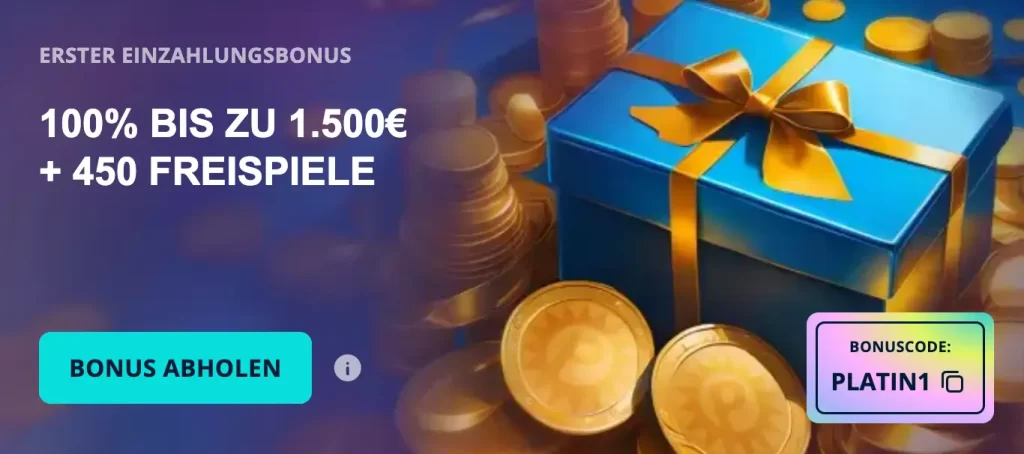 platin casino bonus code