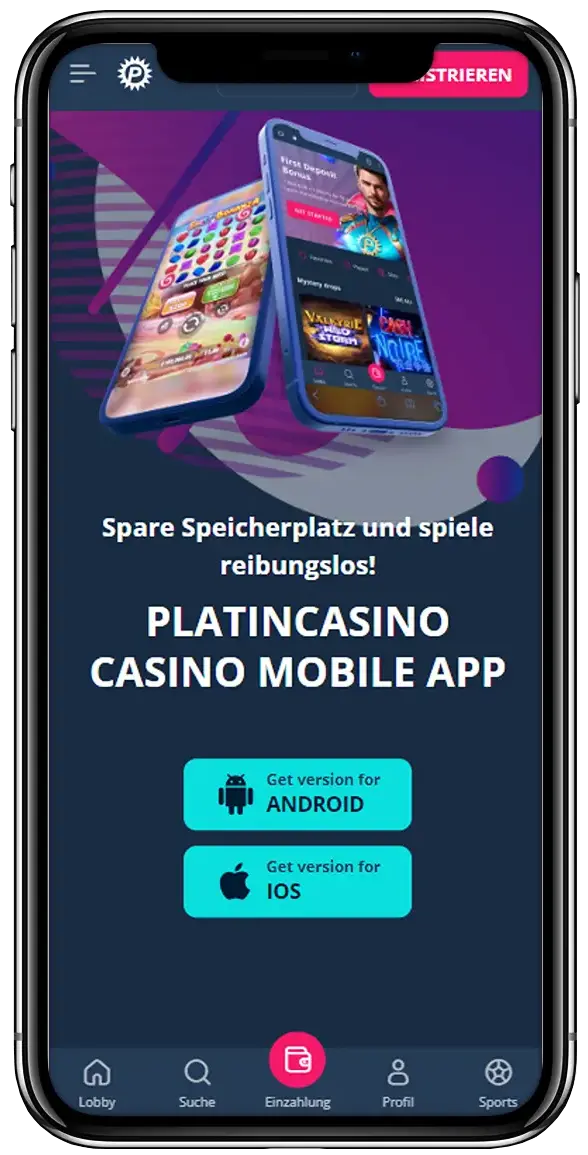 platincasino app download