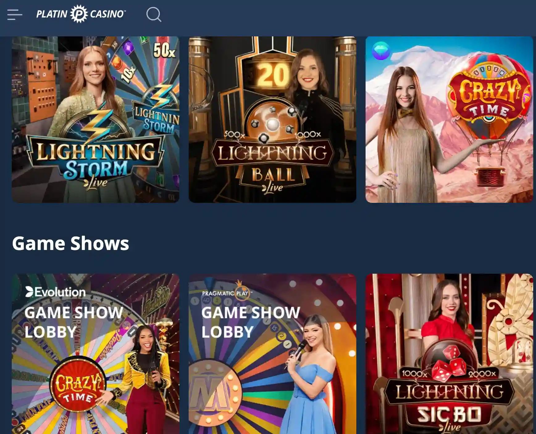 platin online casino